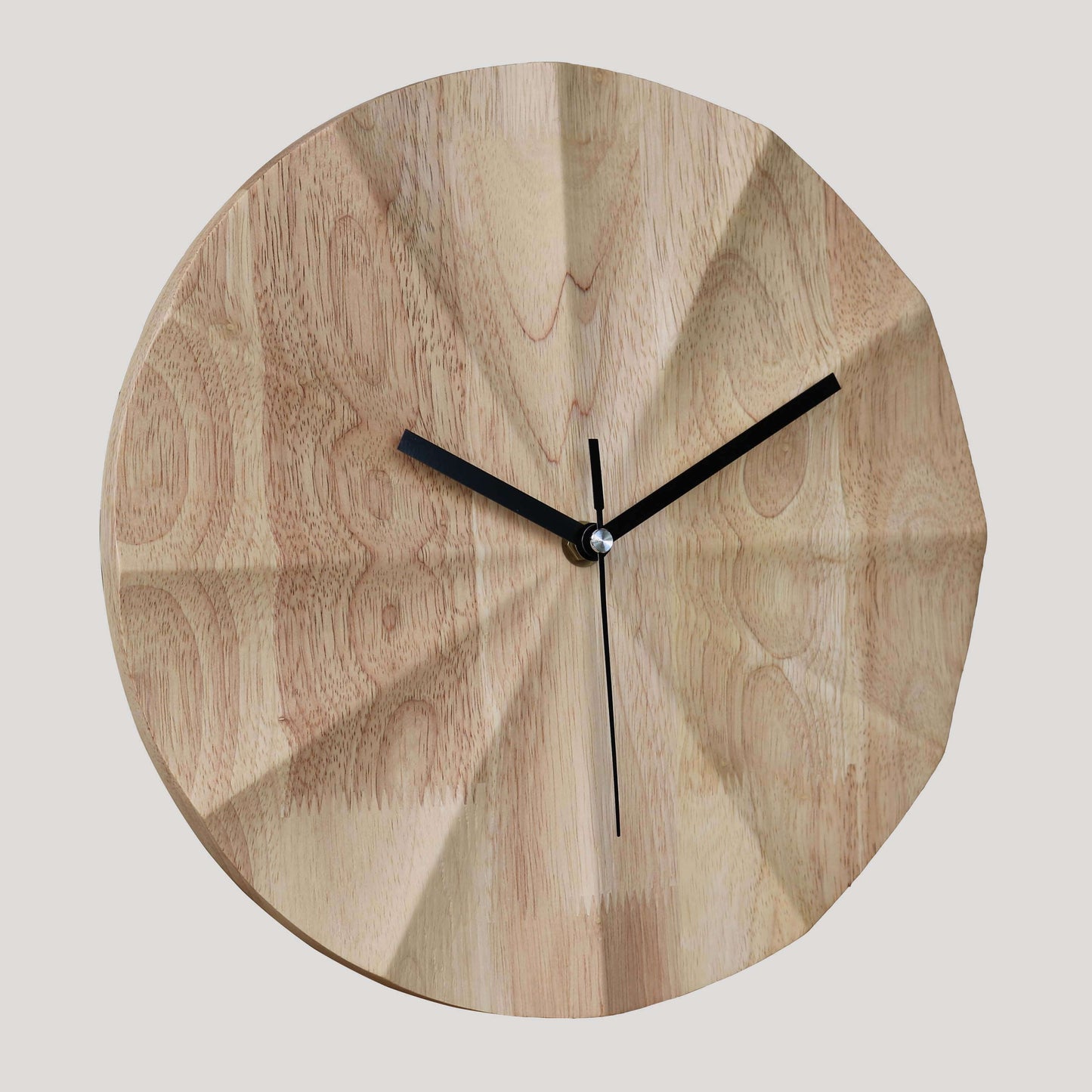 AuraClock | Skandinavische Holzwanduhr – minimalistische Wohndekoration für stilvolles Wohnen